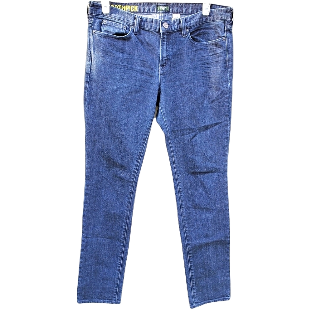 19) J. CREW 9.5" Rise "Toothpick" Skinny Stretch Sz. 32
